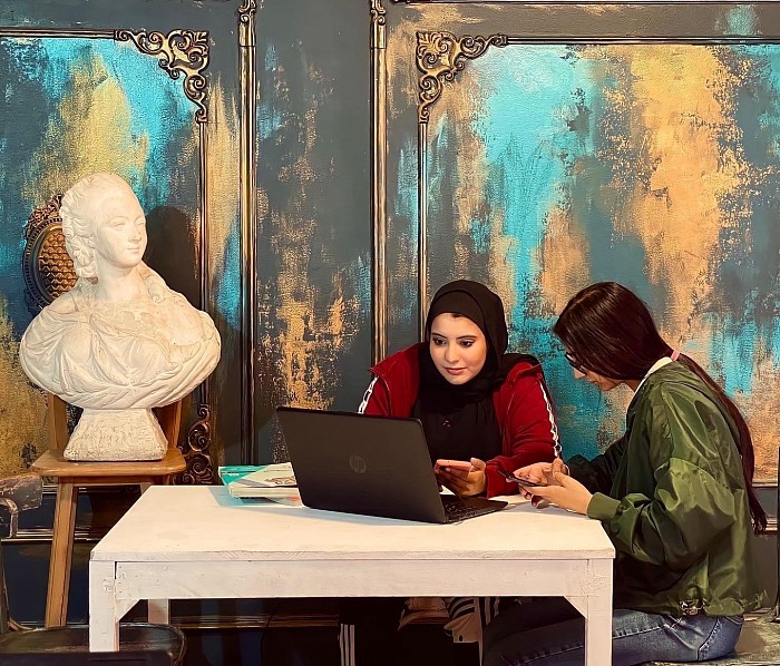 work in an artistic area.