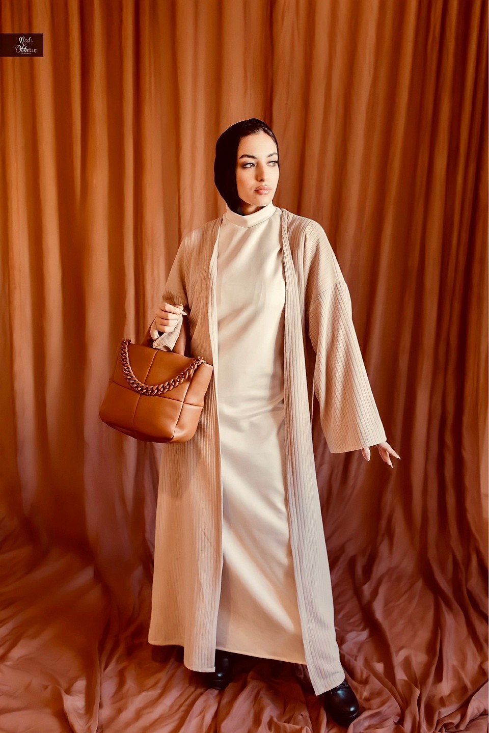 Beige Curtain Location.